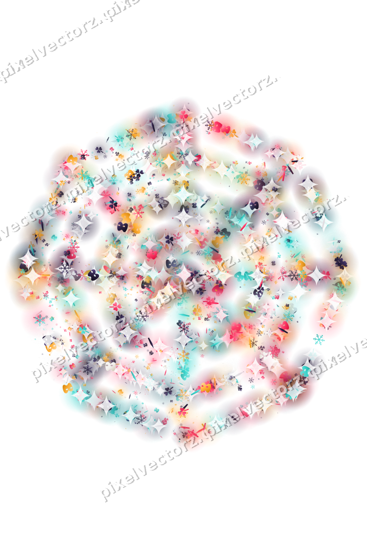 Seamless glitter spider web in pink on a transparent background