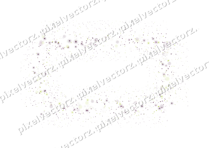 Seamless glitter frame in dark magenta on a transparent background