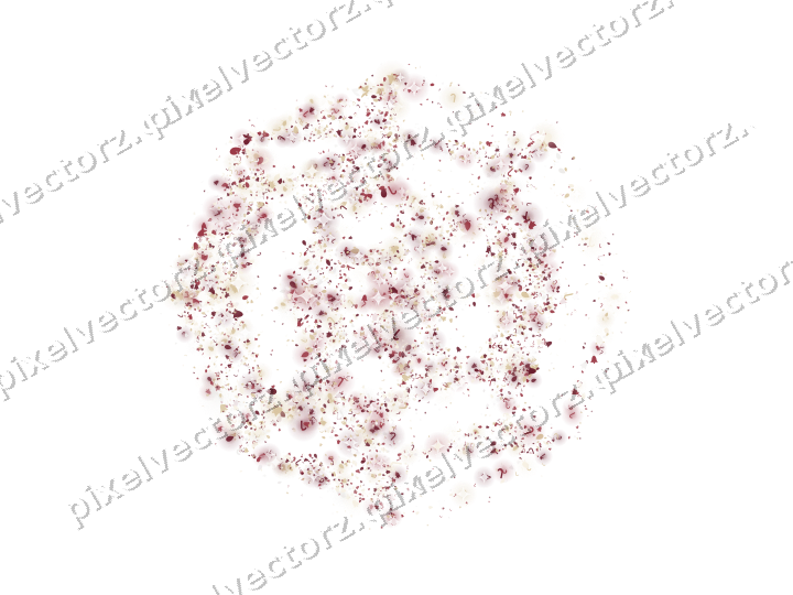 Seamless glitter spider web in dark pink on a transparent background