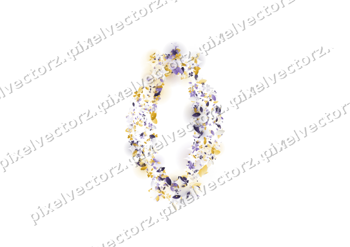 Seamless glitter lantern in amber on a transparent background