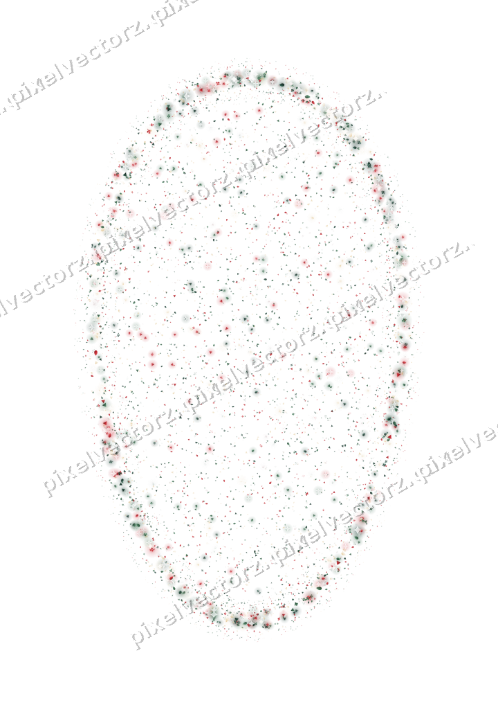 Seamless glitter easter egg in dark green on a transparent background