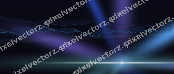Leuchtender Neon Diagramm Hintergrund in Blau und Türkis