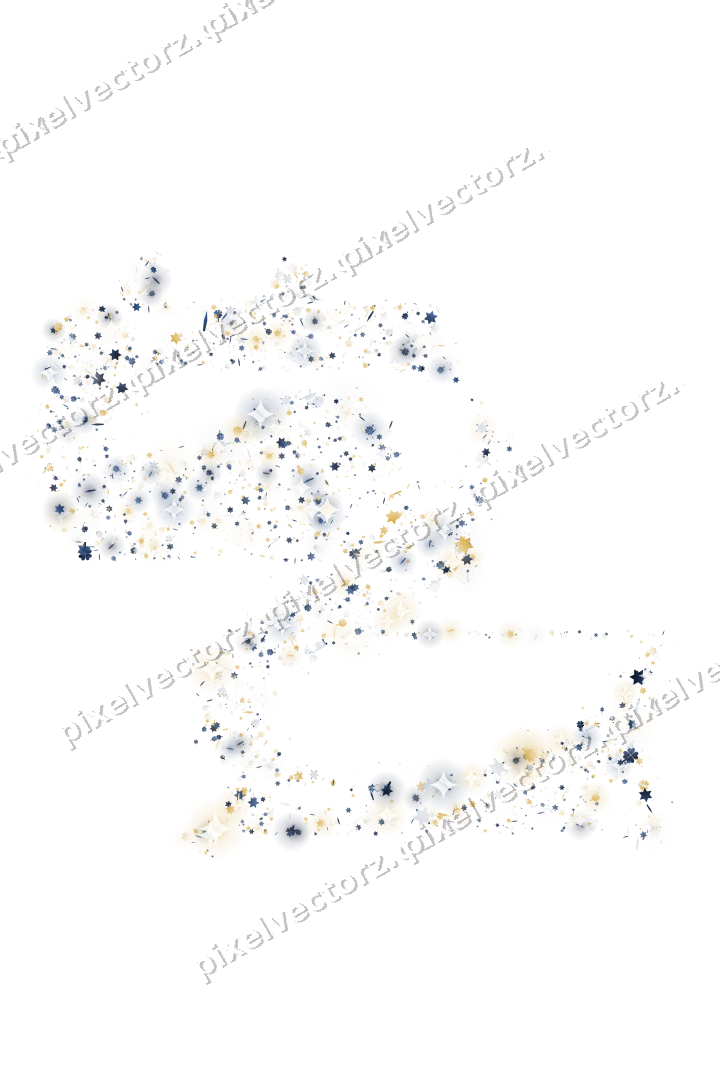 Seamless glitter dragon in dark blue on a transparent background