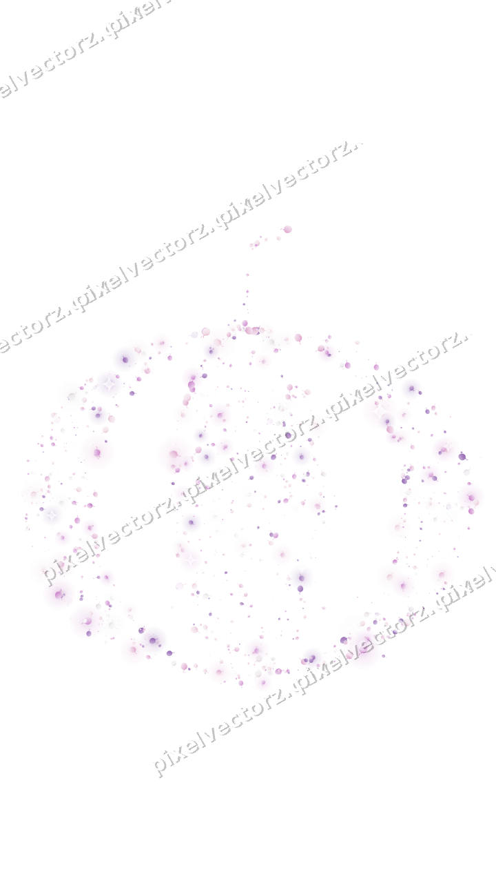 Seamless glitter pumpkin of balloons on a transparent background