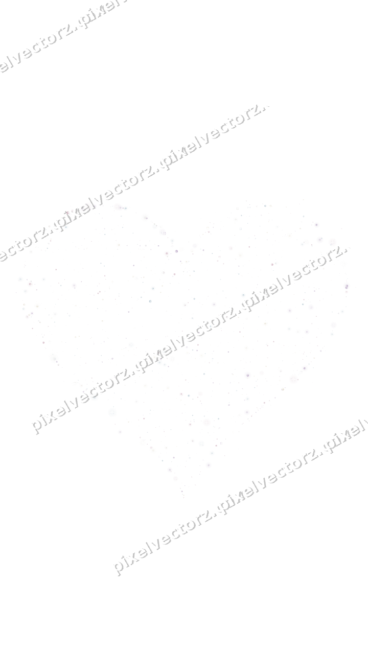 Seamless glitter heart in pale pink on a transparent background