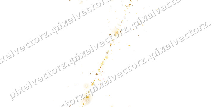 Nahtloses Glitzerband aus Sternen und Tropfen auf transparentem Grund