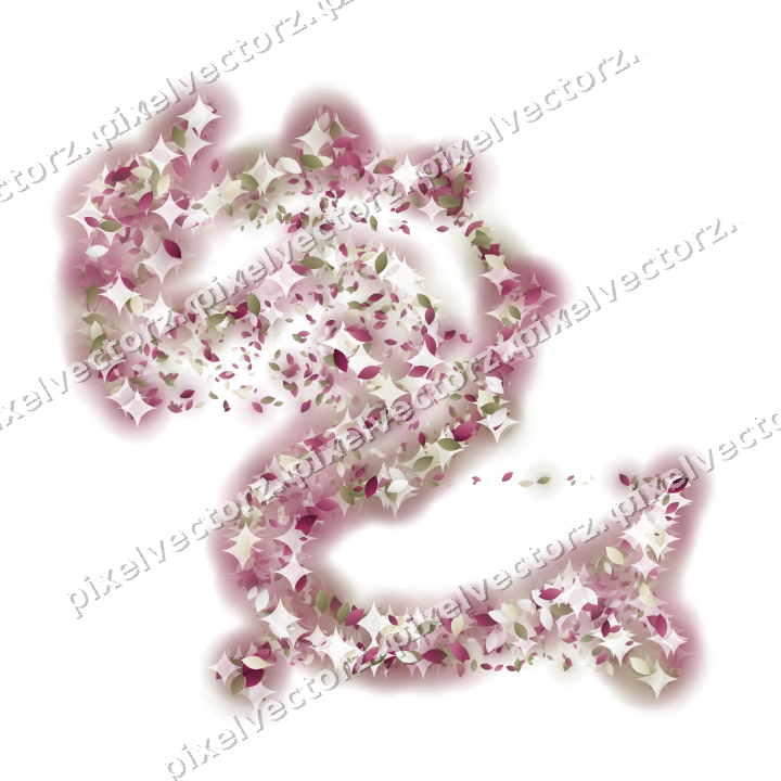 Seamless glitter dragon of droplets on a transparent background