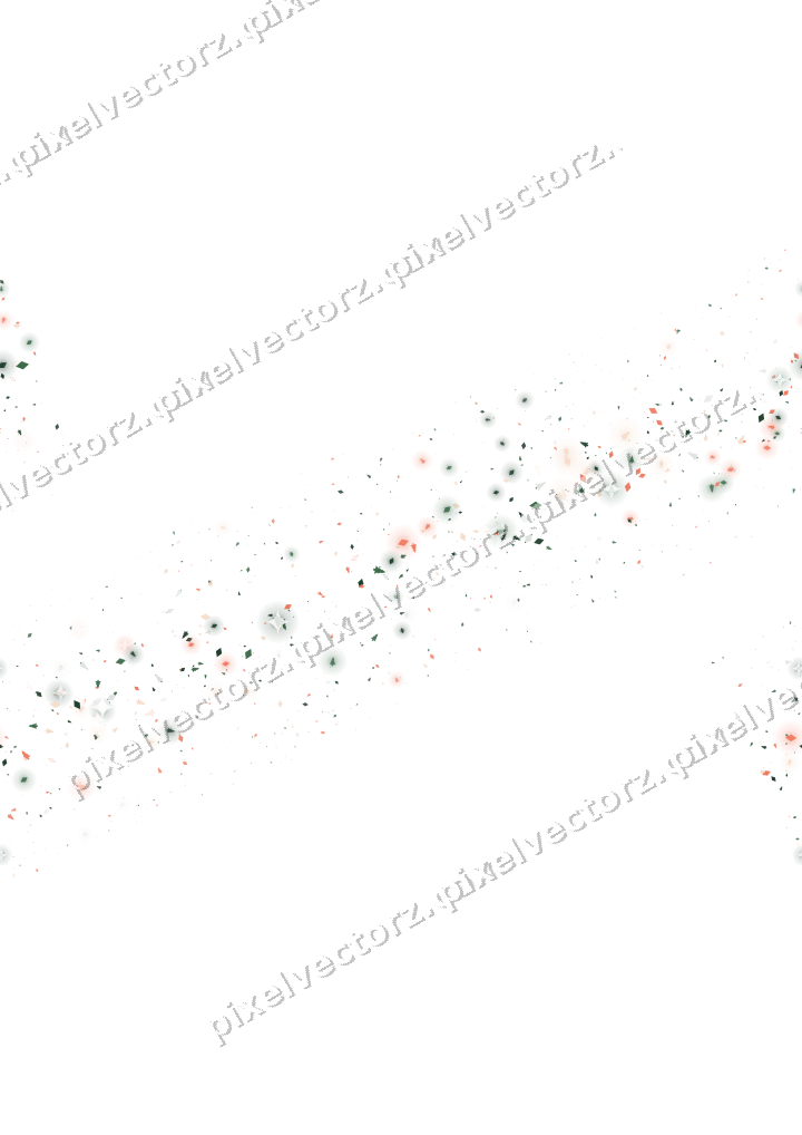 Seamless glitter band in dark green on a transparent background