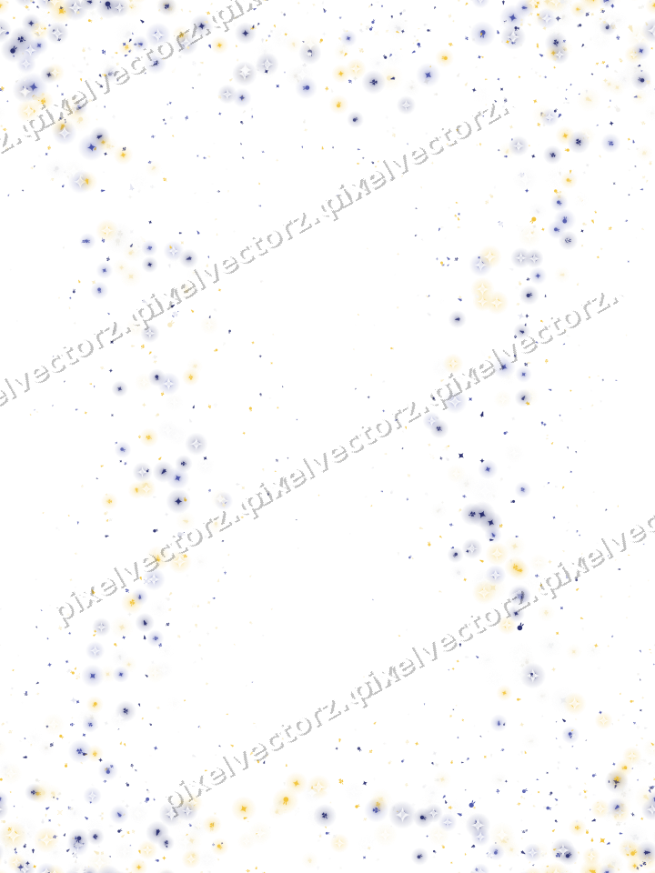 Seamless glitter wreath in dark blue on a transparent background