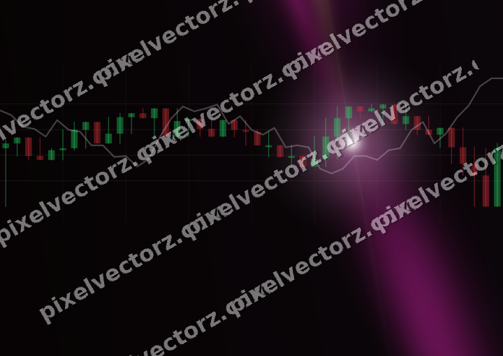 Leuchtender Neon Diagramm Hintergrund in Magenta und Limette