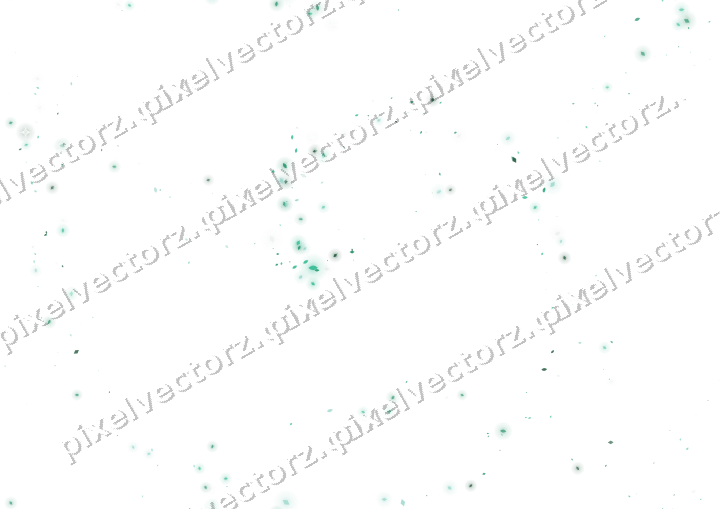 Nahtlose Glitzerspirale aus Tropfen und Rauten auf transparentem Grund