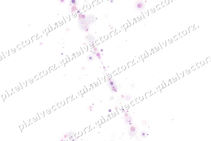 Nahtloses Glitzerband aus Sternen und Punkten auf transparentem Grund