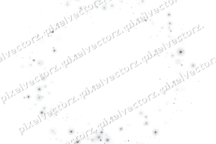 Nahtloser Glitzerkranz in Blassblau auf transparentem Grund