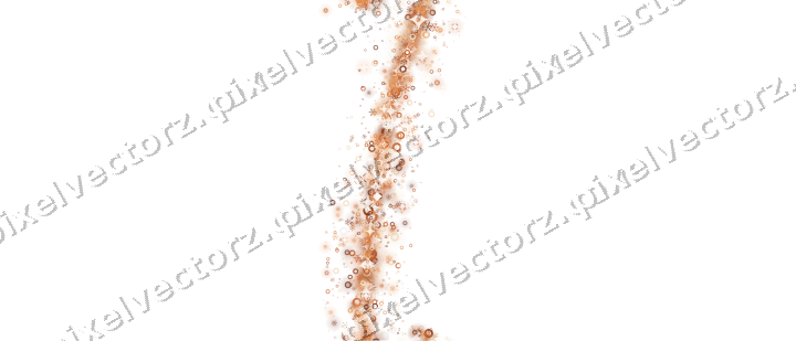 Nahtloser Glitzerbogen auf transparentem Grund