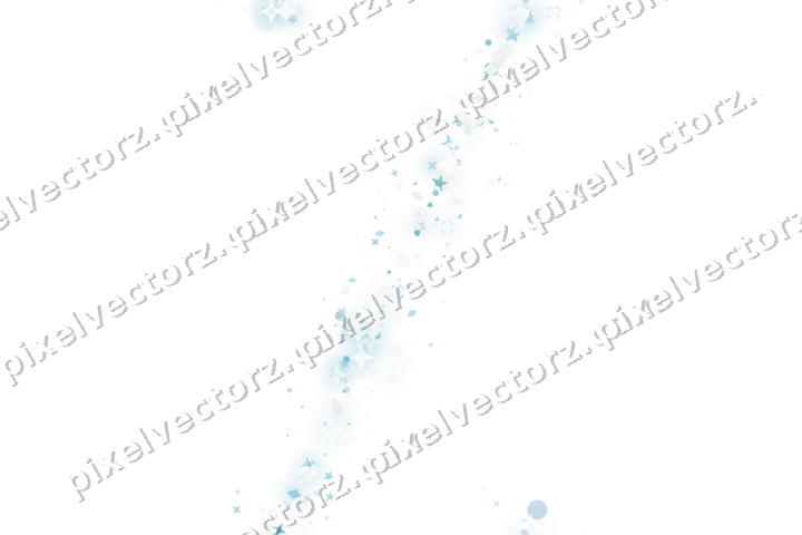 Nahtloses Glitzerband aus Sternen und Punkten auf transparentem Grund