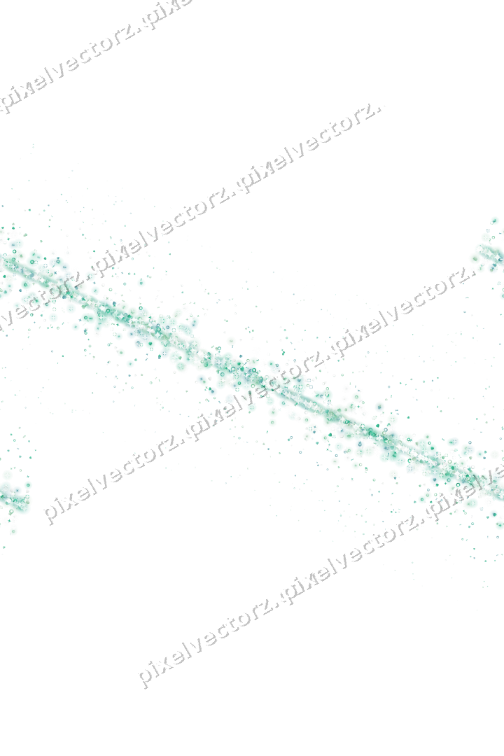 Seamless glitter band of stars and hearts on a transparent background