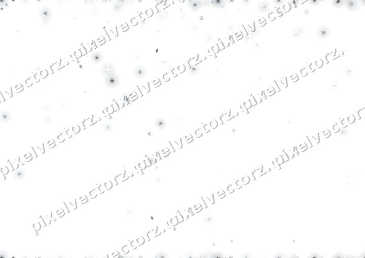 Nahtloser Glitzerregen in Blassblau auf transparentem Grund