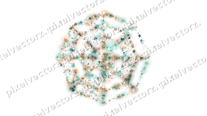 Seamless glitter spider web in orange on a transparent background