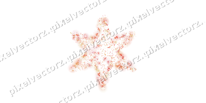 Seamless glitter star of champagne flutes on a transparent background