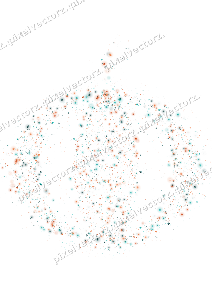 Seamless glitter pumpkin of masks on a transparent background
