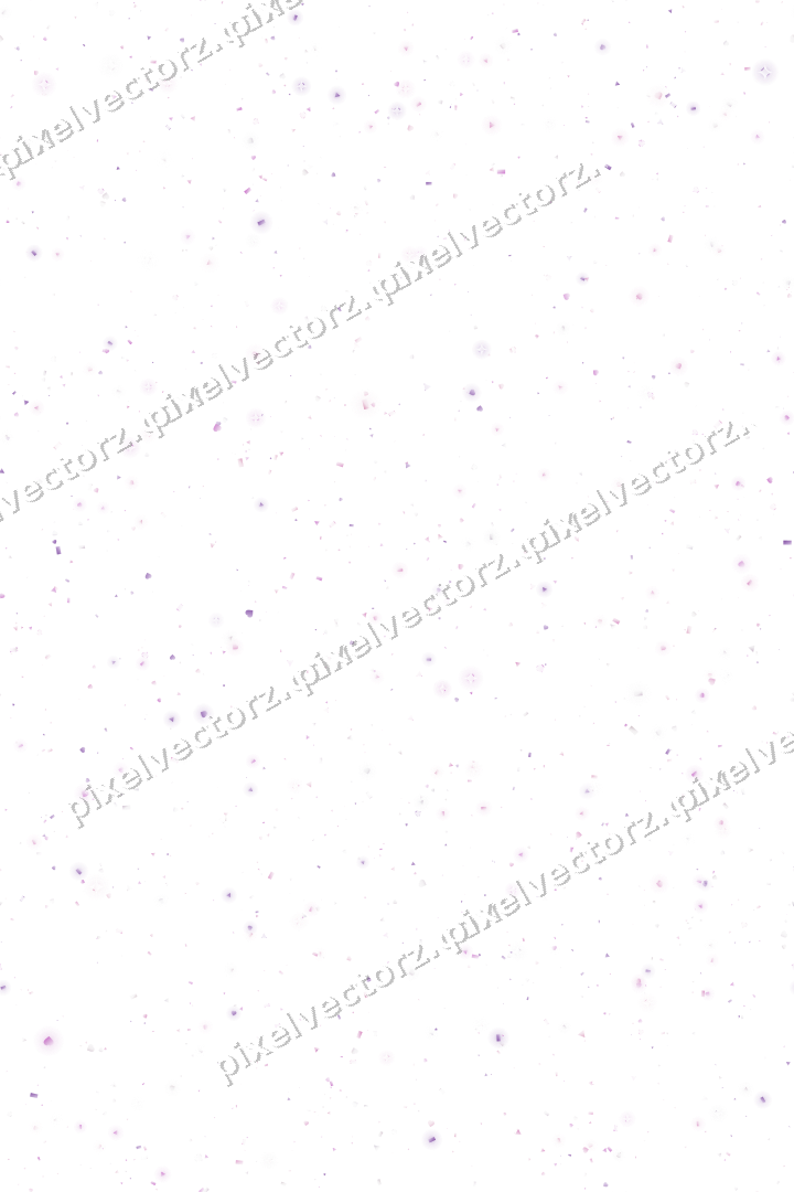 Nahtlose Glitzerstreuung in Magenta auf transparentem Grund