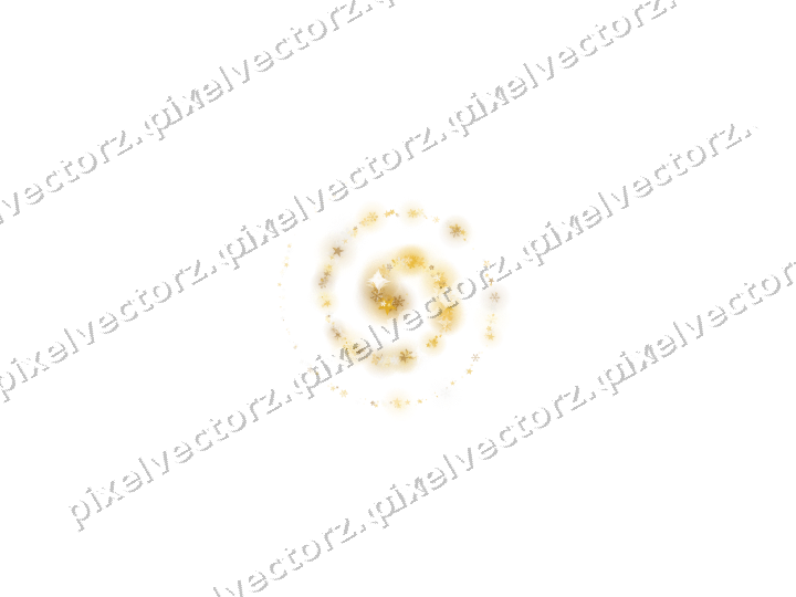 Nahtlose Glitzerspirale auf transparentem Grund