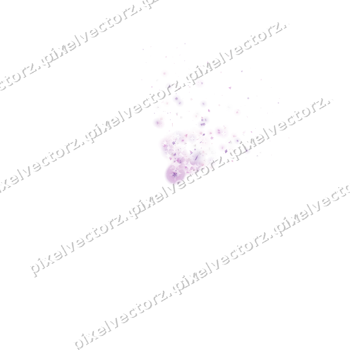 Nahtloser Glitzerfächer aus Blüten und Rauten auf transparentem Grund