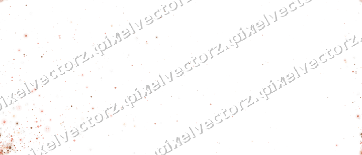 Nahtloser Glitzerfächer aus Punkten in Orange auf transparentem Grund