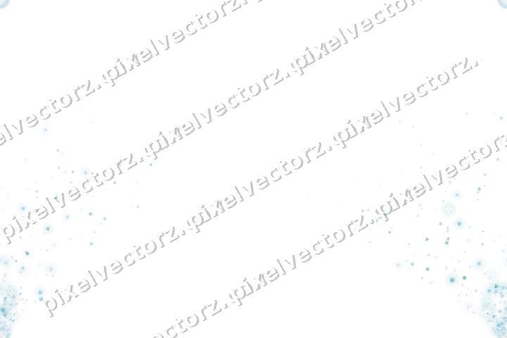 Nahtloser Glitzerfächer in Türkis auf transparentem Grund