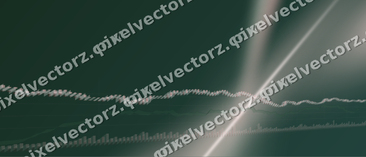 Leuchtender Neon Diagramm Hintergrund in Rot und Dunkelgrün