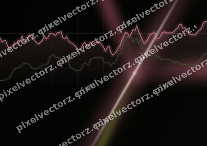 Leuchtender Neon Diagramm Hintergrund in Rosa und Limette
