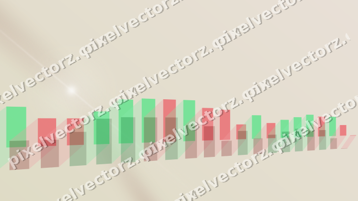 Zarter Pastell Diagramm Hintergrund in Bernstein und Blassorange