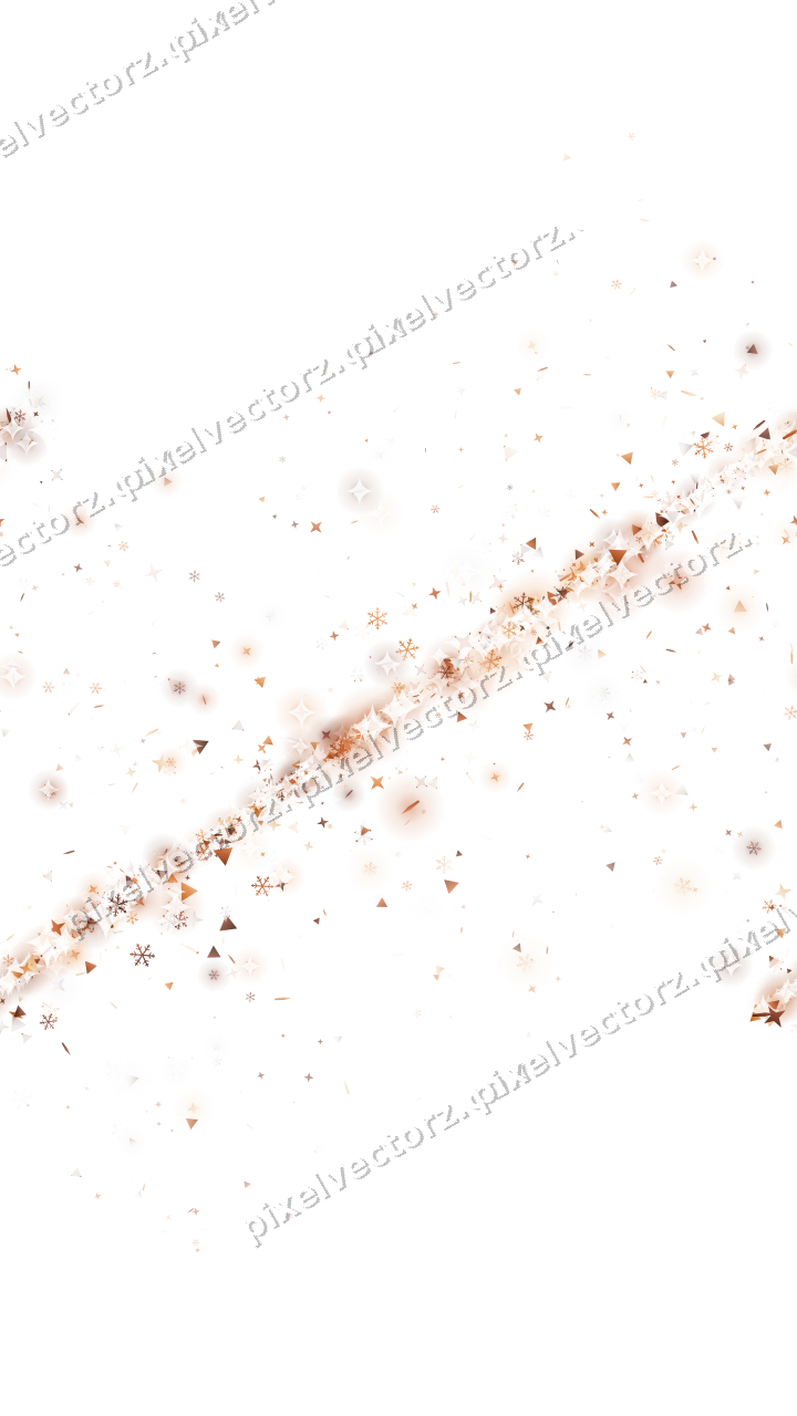 Nahtloses Glitzerband auf transparentem Grund