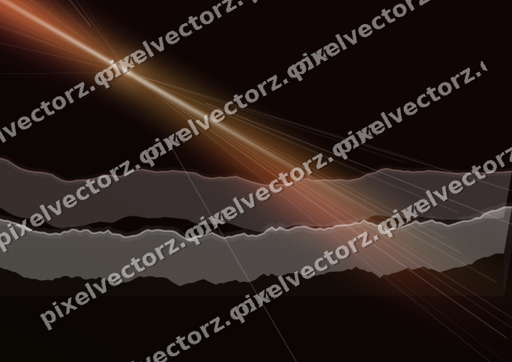 Leuchtender Neon Diagramm Hintergrund in Orange und Bernstein