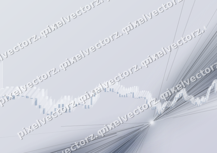Zarter Pastell Diagramm Hintergrund in Dunkelblau und Weiß