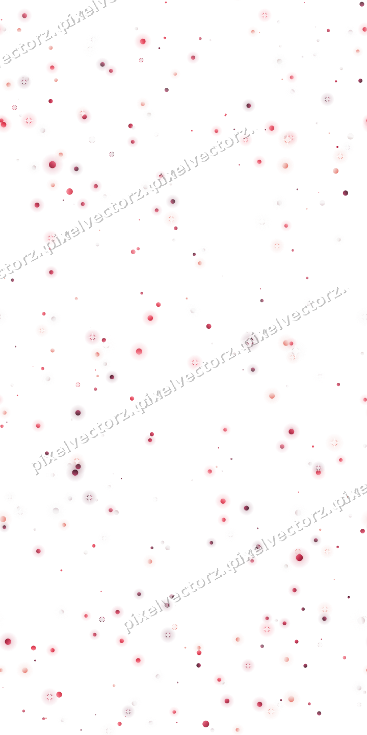 Nahtloser Glitzerkranz aus Punkten in Rosa auf transparentem Grund
