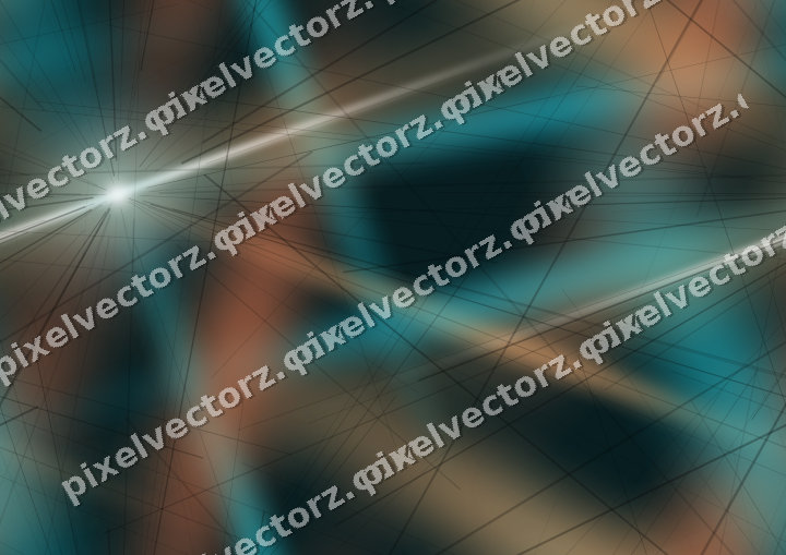 Nahtloser Neon Hintergrund in Petrol und Orange