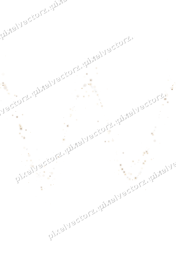 Nahtlose Glitzerwelle aus Funken und Herzen auf transparentem Grund