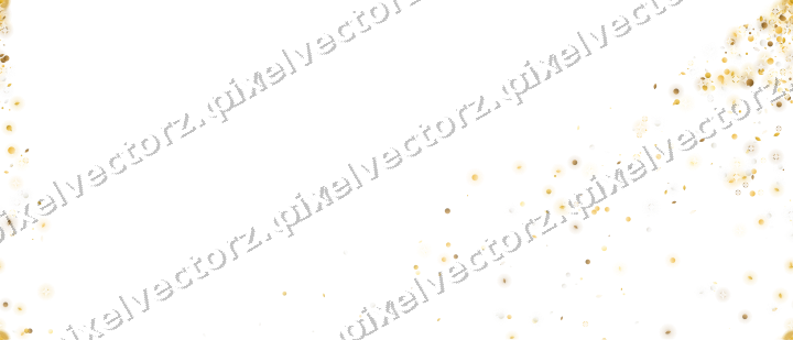 Nahtloser Glitzerfächer auf transparentem Grund
