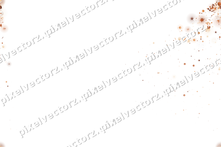 Nahtloser Glitzerfächer auf transparentem Grund