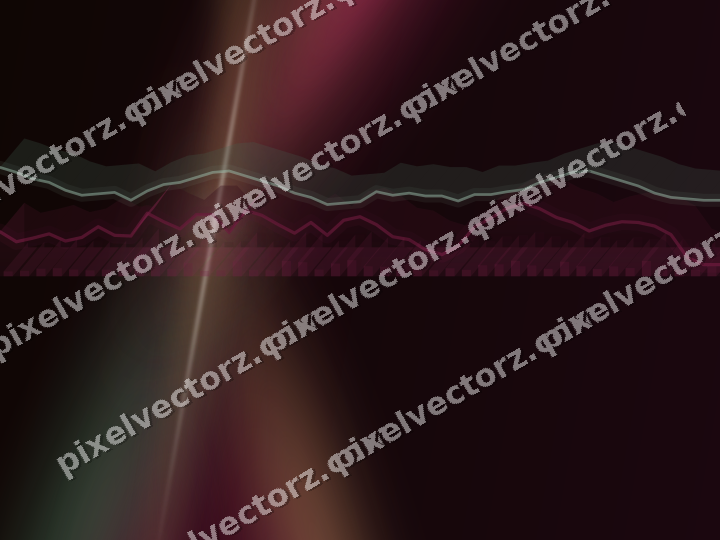 Leuchtender Neon Diagramm Hintergrund in Rosa und Grün