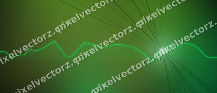 Leuchtender Neon Diagramm Hintergrund in Grün und Limette