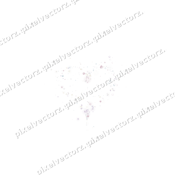 Nahtloses Glitzerherz aus Herzen und Punkten auf transparentem Grund