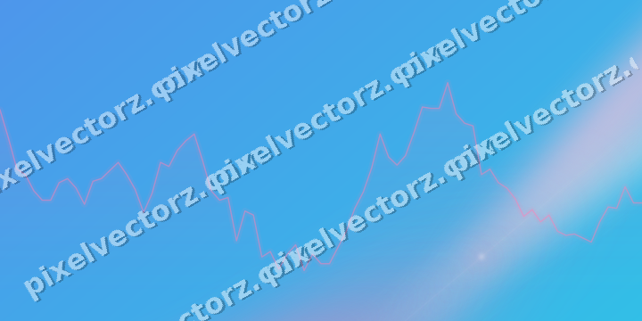 Leuchtender Neon Diagramm Hintergrund in Rosa und Türkis