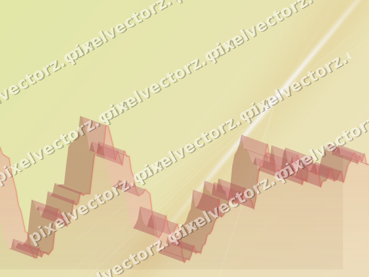 Zarter Pastell Diagramm Hintergrund in Rot und Orange