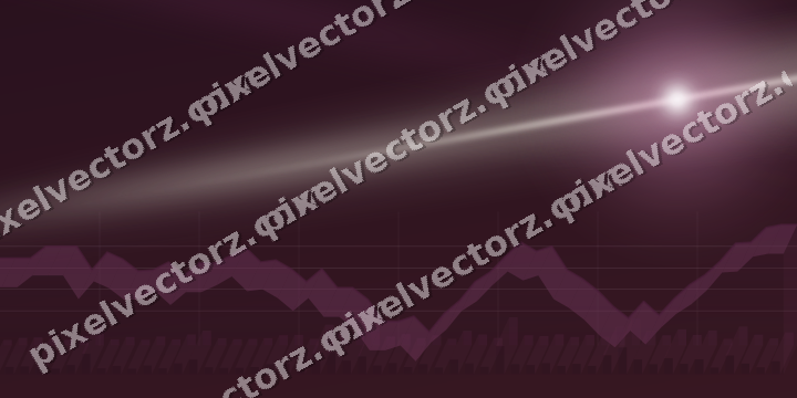 Leuchtender Neon Diagramm Hintergrund in Dunkelmagenta und Rosa