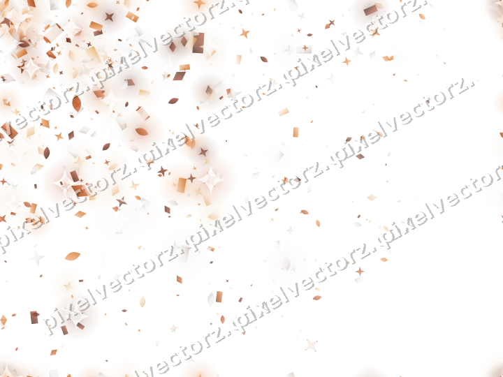 Nahtloser Glitzerfächer auf transparentem Grund