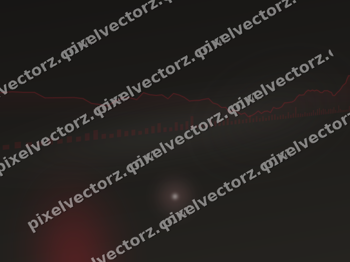 Leuchtender Neon Diagramm Hintergrund in Rot und Blassbernstein