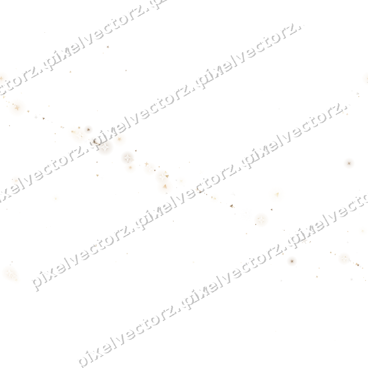 Nahtloses Glitzerband in Bernstein auf transparentem Grund