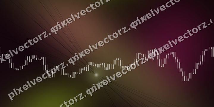Leuchtender Neon Diagramm Hintergrund in Limette und Rosa